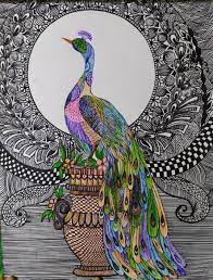 Peacock - Indian Art - Mandala Style