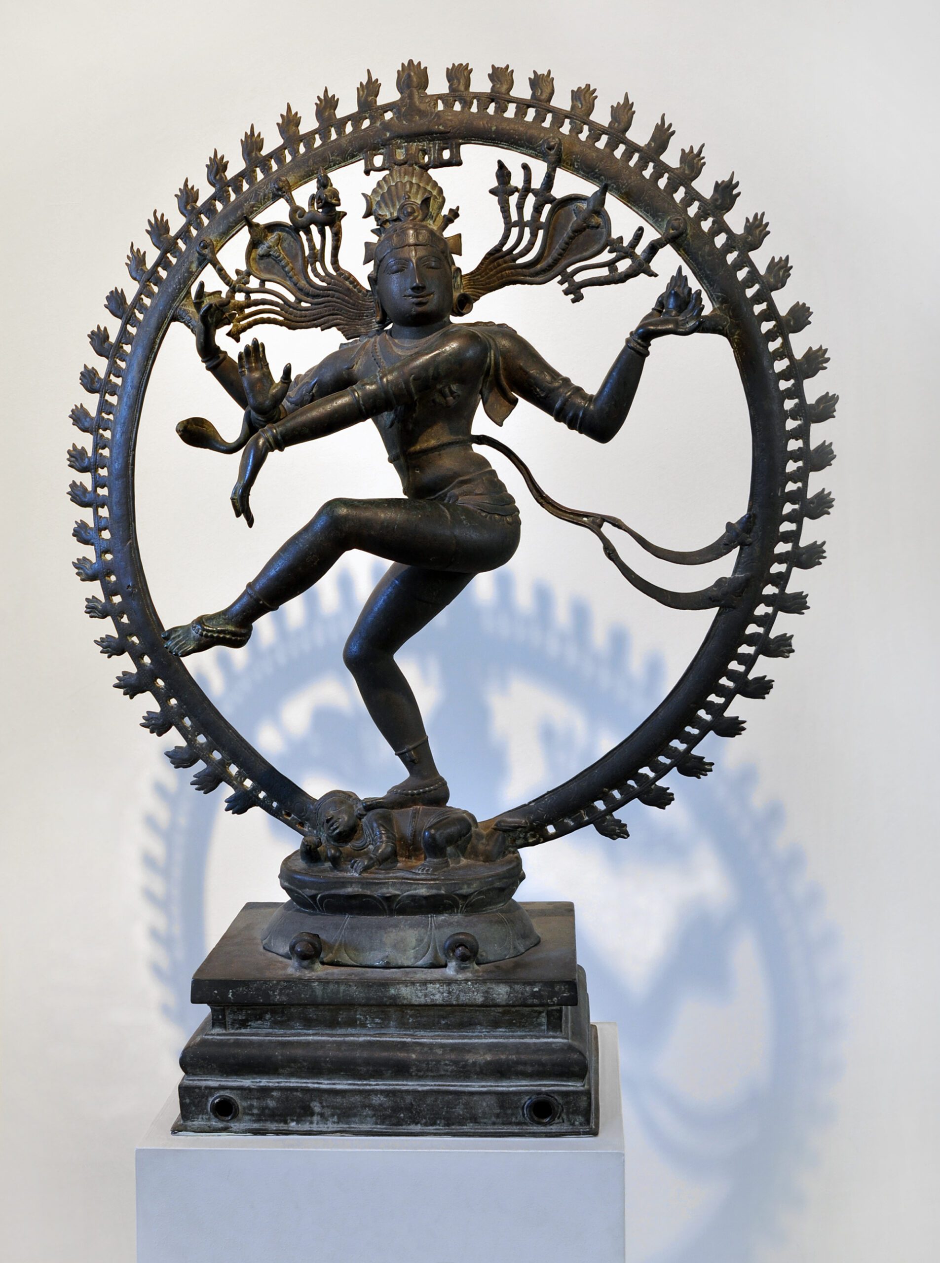 Shiva Nataraja Tanjore Bruxelles